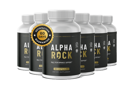 AlphaRock six-bottle package with the 60-day satisfaction seal